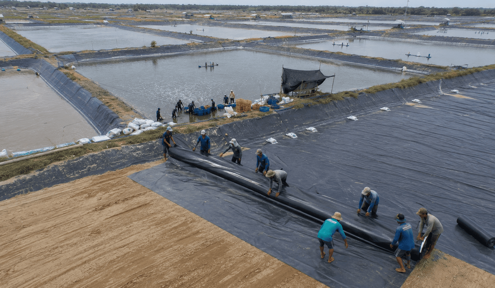 Jasa Pemasangan Geomembrane HDPE Banyuwangi Bergaransi