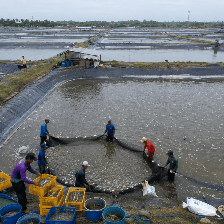 Jual Geomembrane HDPE dan Jasa Pemasangan di Banyuwangi untuk Tambak Udang dan Embung